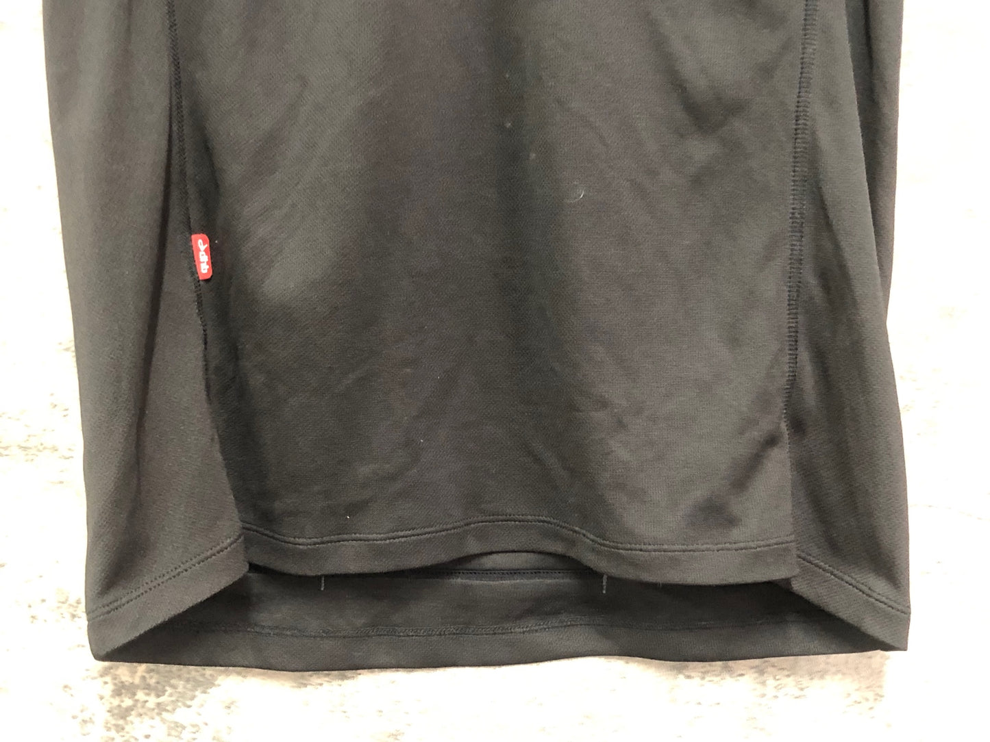 IW156 dhb 半袖 サイクルジャージ 黒 M ハーフジップ