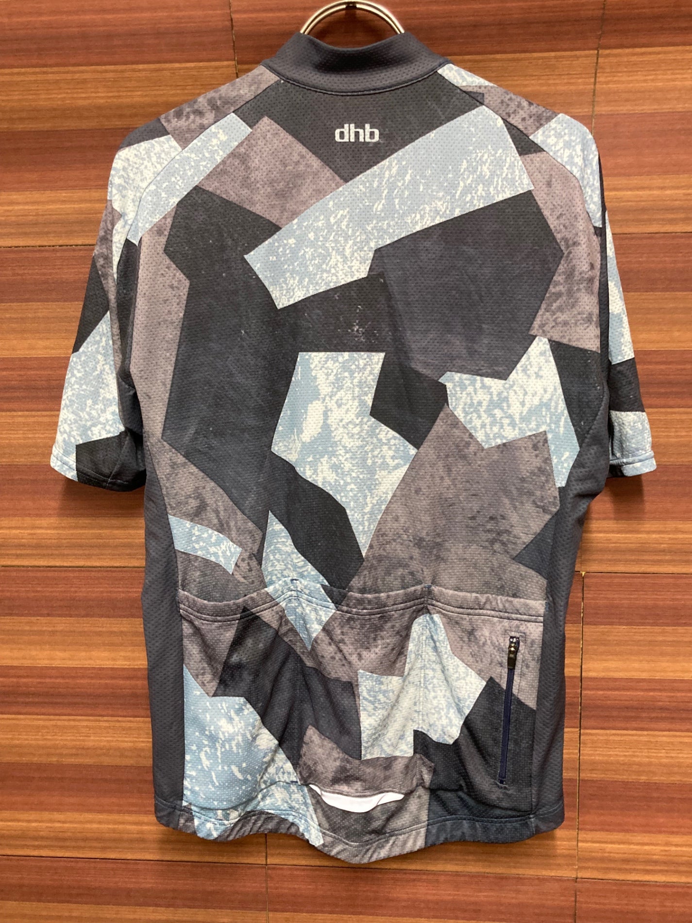 IU802 DHB 半袖 サイクルジャージ 青 Mサイズ