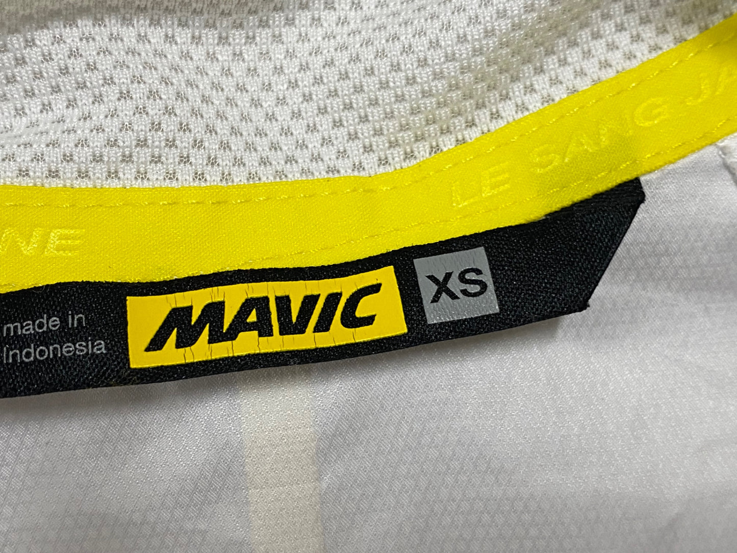 IV536 マヴィック MAVIC 長袖 ウインドブレイカー 白 XS