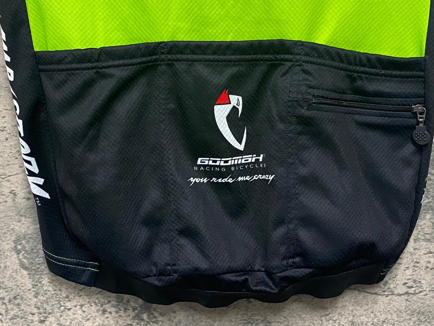 JB915 アソス ASSOS 半袖 サイクルジャージ 緑 黒 GOOMAH