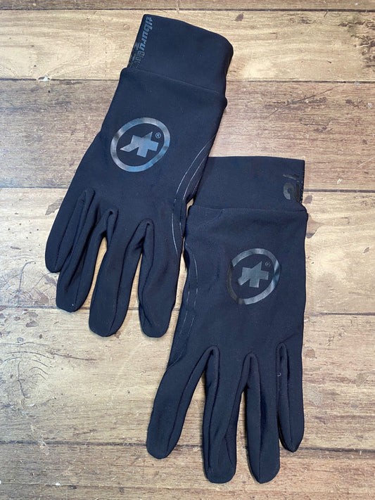 IH178 アソス assos tiburu Glove EVO7 長指 グローブ L 裏起毛