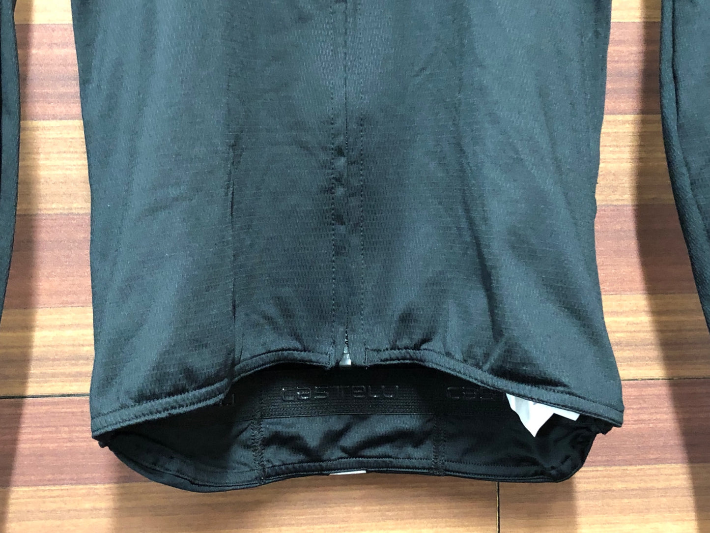 IQ830 カステリ CASTELLI 長袖 サイクルジャージ 黒 XS