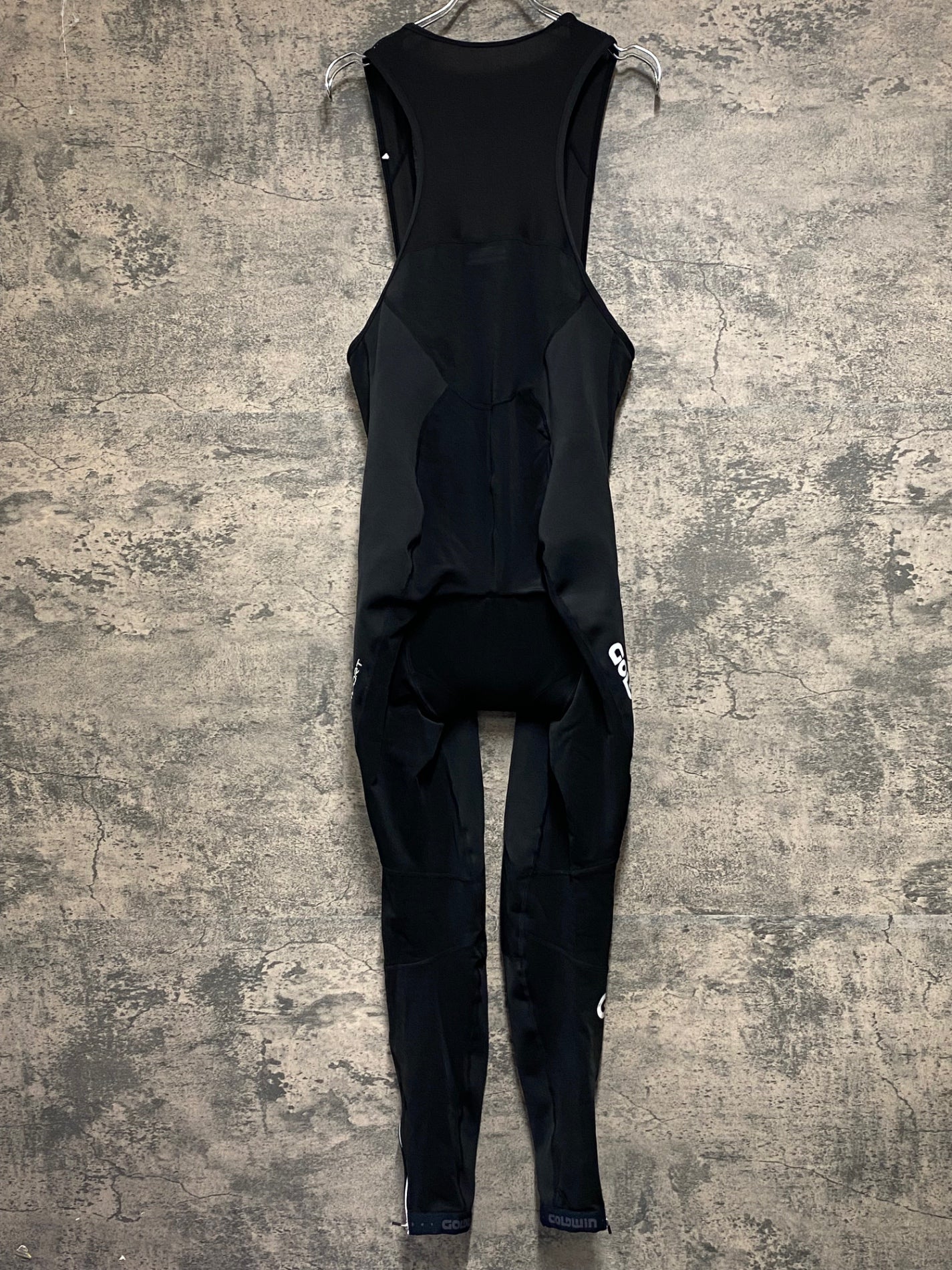 JC661 ゴールドウィン GOLDWIN ビブタイツ 黒 L 裏起毛
