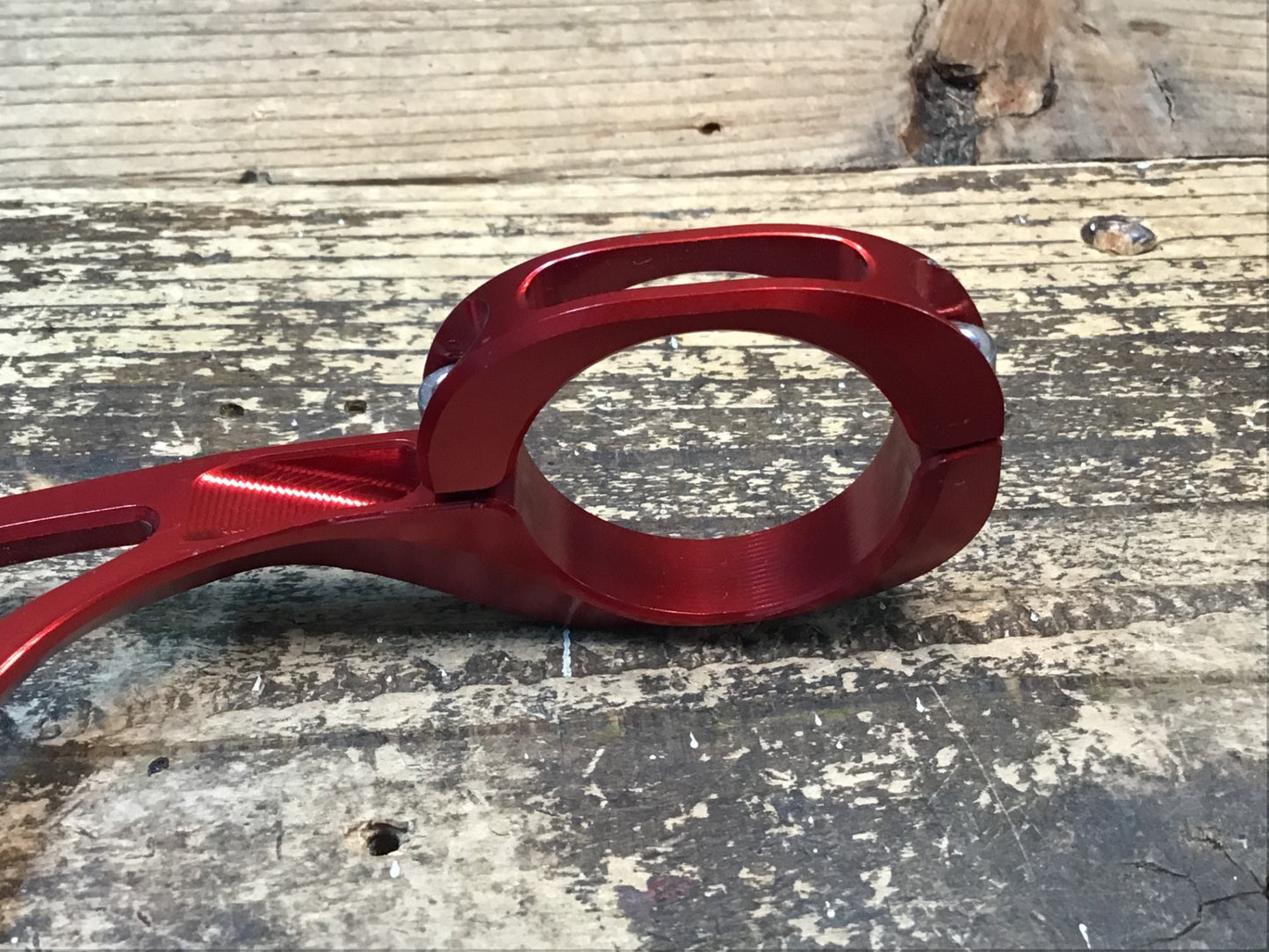 IW561 ローター ROTOR Garmin Mount サイコンマウント 赤 Φ31.8