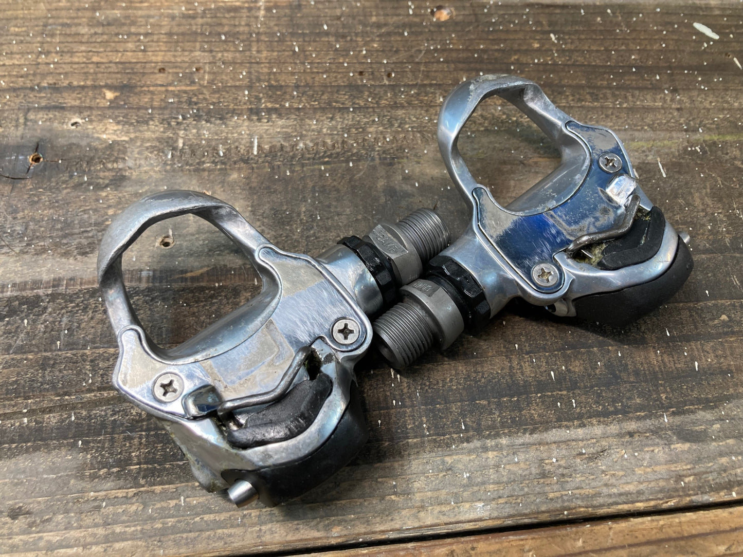 IN817 カンパニョーロ Campagnolo レコード RECORD プロフィット PRO FIT ビンディングペダル チタンシャフト