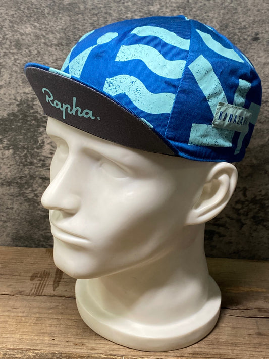 IT297 ラファ Rapha サイクルキャップ 青 水色 フリーサイズ