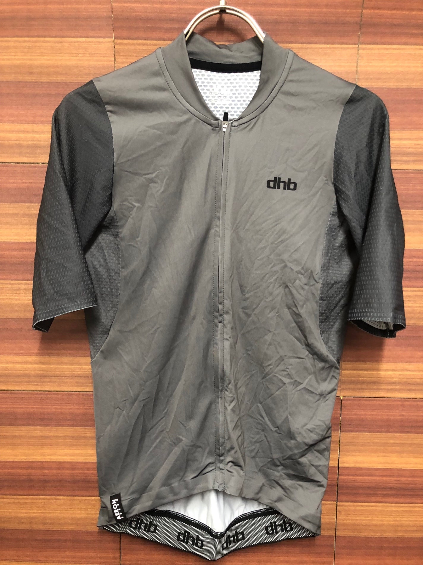 IU230 dhb AERON ULTRA 半袖 サイクルジャージ グレー XS