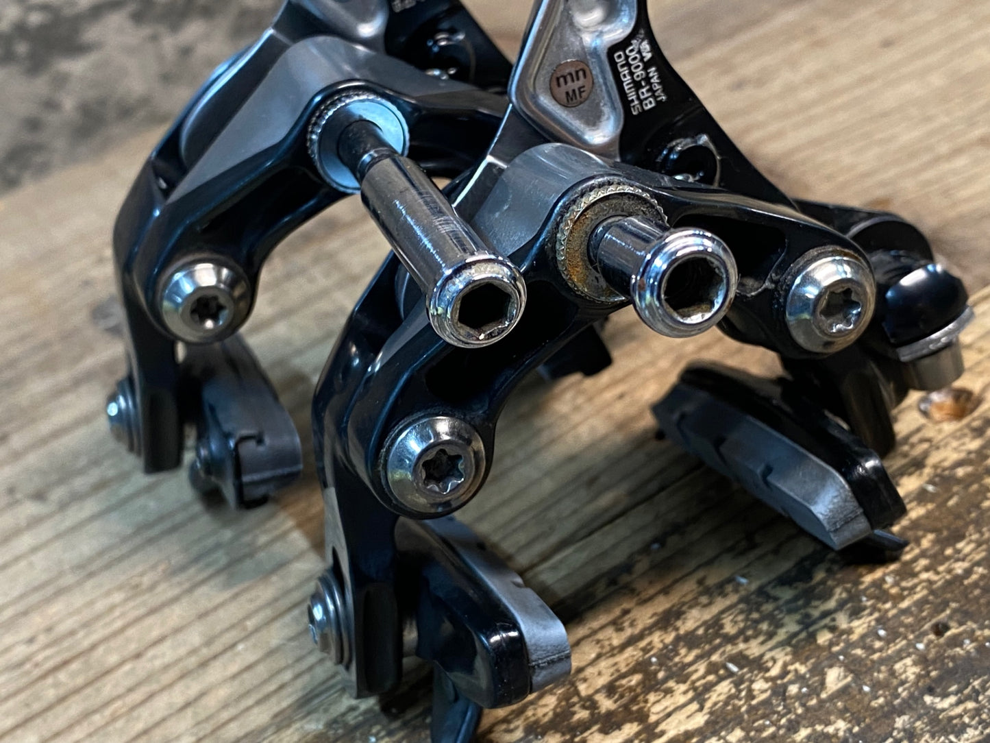 IV271 シマノ SHIMANO デュラエース DURA-ACE BR-9000 キャリパーブレーキ 前後セット