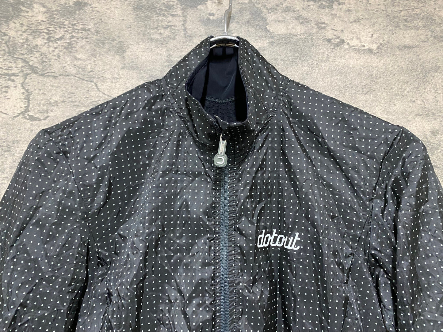 IP463 ドットアウト DOTOUT 長袖 サイクルジャケット 黒 S 薄手 レディース