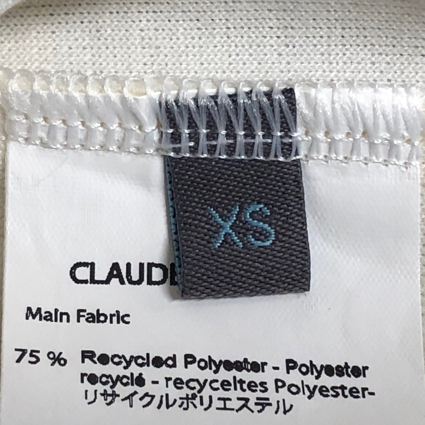 JD101 カフェドシクリステ CAFE DU CYCLISTE CLAUDETTE MEN 長袖 サイクルジャージ 白 XS