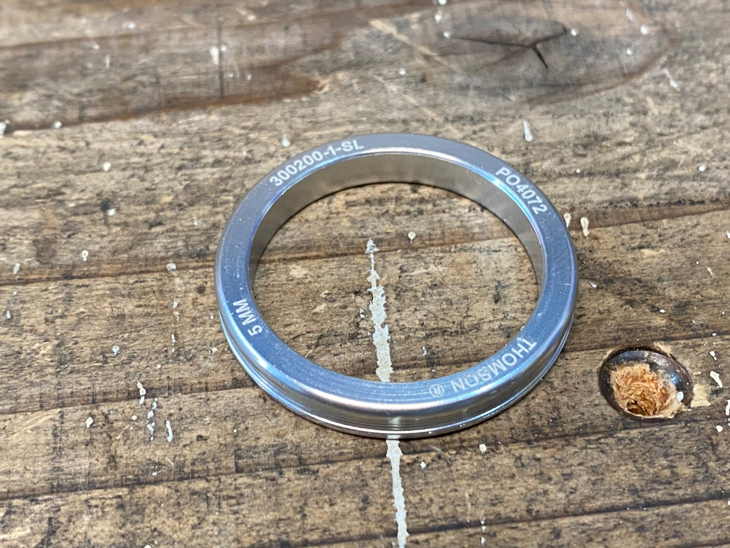 IP702 トムソン THOMSON コラムスペーサー シルバー ステンレススチール 5.10.20mm