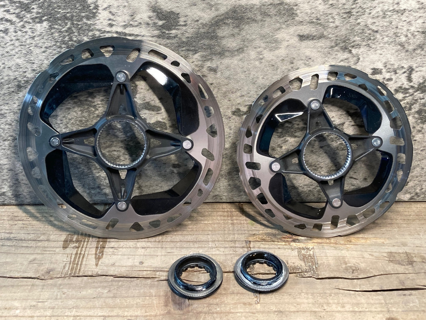 IO731 シマノ SHIMANO RT-MT900 ディスクブレーキローター セット Φ140/160 厚さ1.6/1.7mm