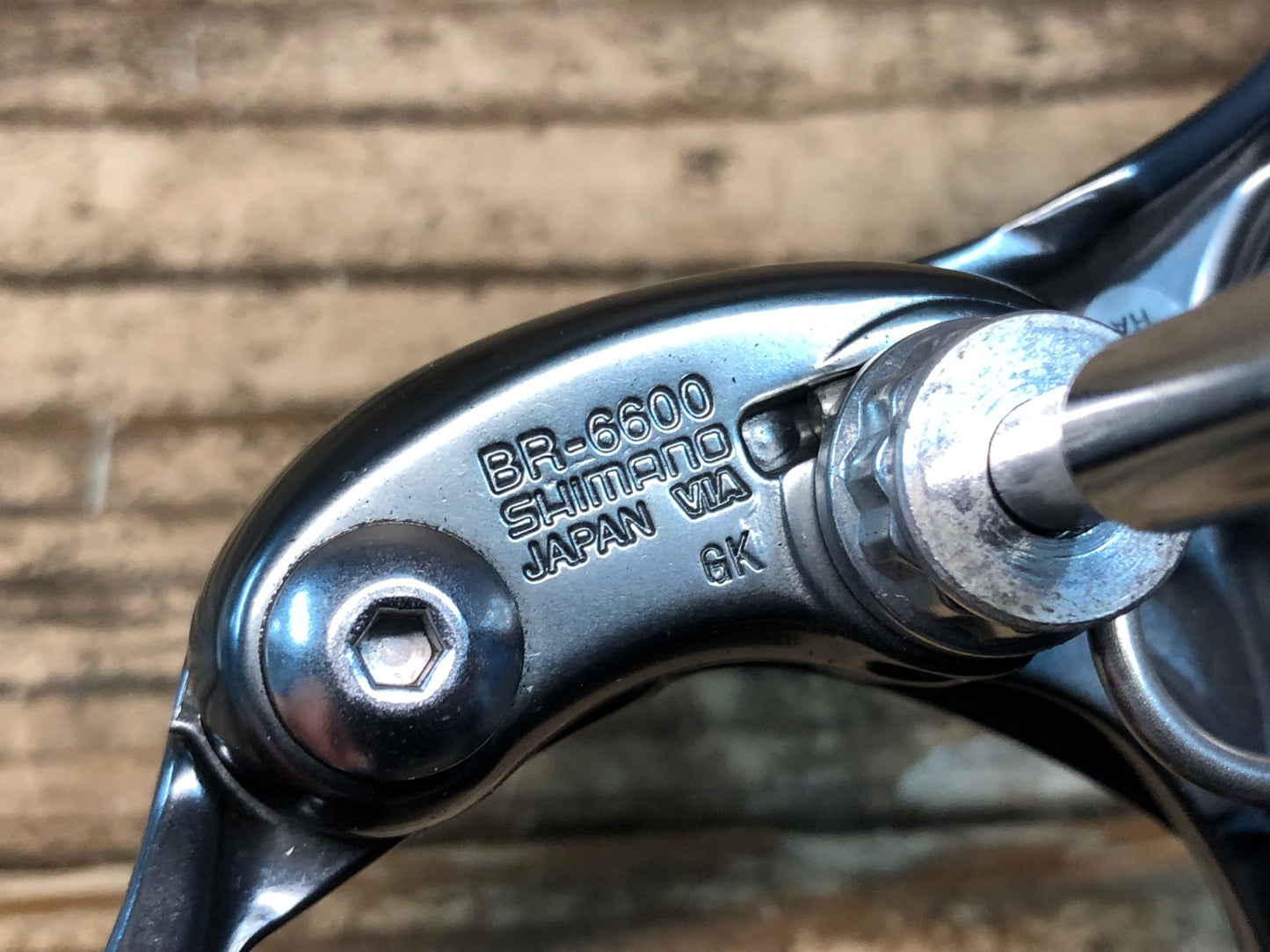 JA243 シマノ SHIMANO アルテグラ ULTEGRA BR-6600 ブレーキキャリパー 前後セット ※リアナット、ワッシャー欠品