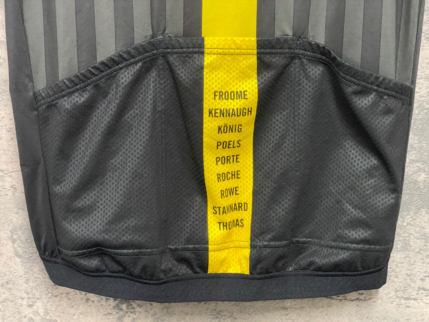 JC828 ラファ Rapha VICTORY PRO TEAM JERSEY 半袖 サイクルジャージ 黒 M TEAM sky