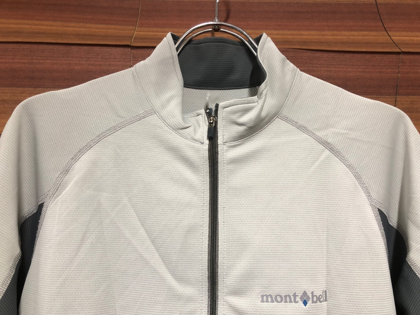 IP252 モンベル mont-bell 半袖 サイクルジャージ グレー M