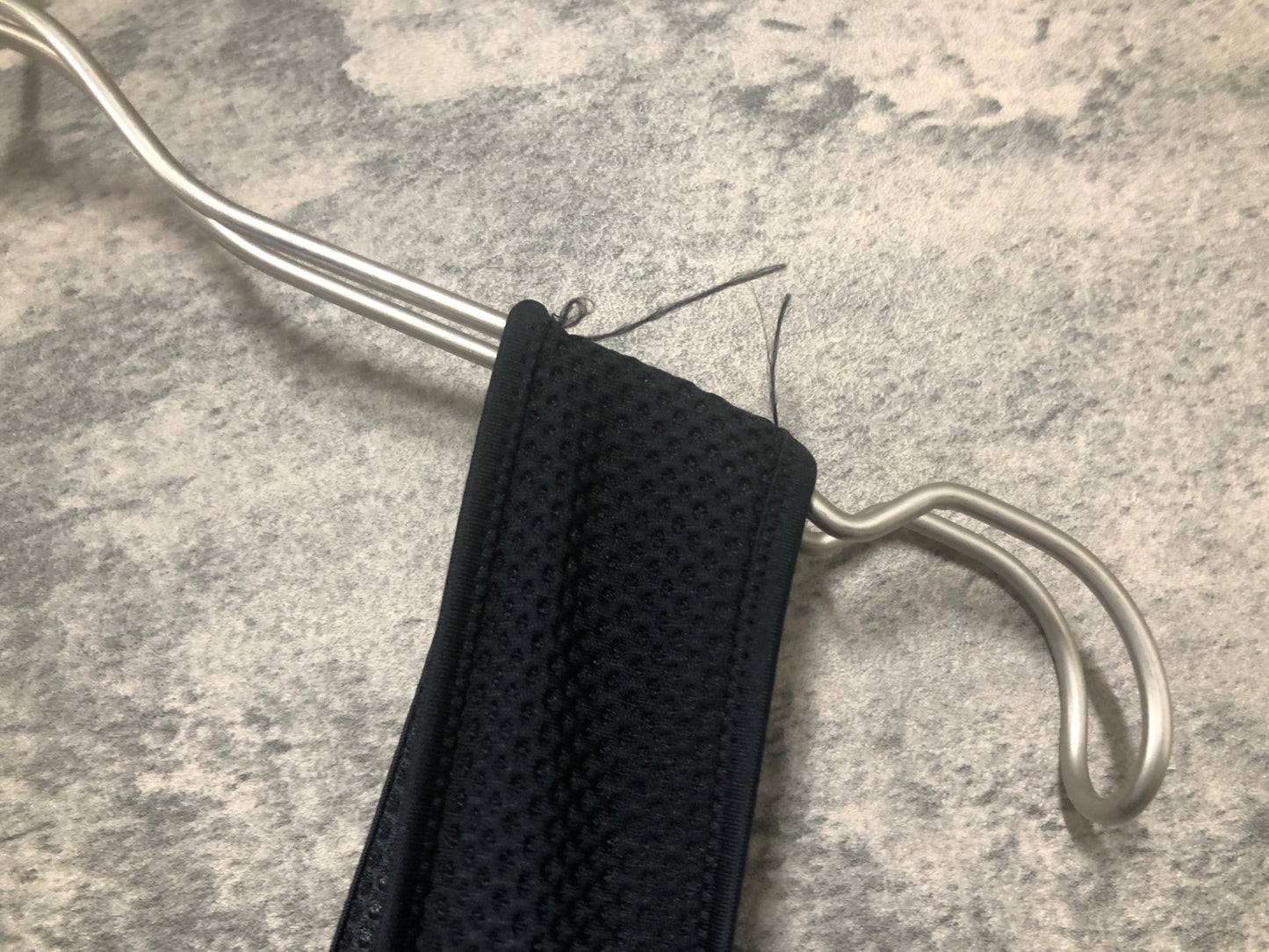 IW572 タイム TIME ビブタイツ 黒赤 S ※ほつれ有