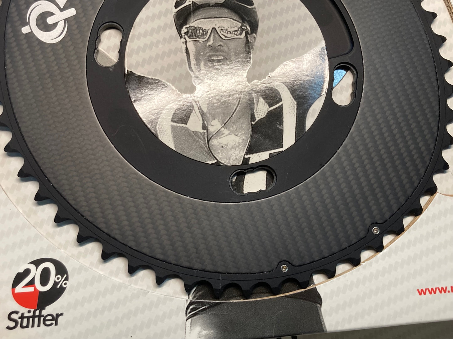 IN013 ローター ROTOR QRINGS Qarbon チェーンリング BCD110 52T 4arm