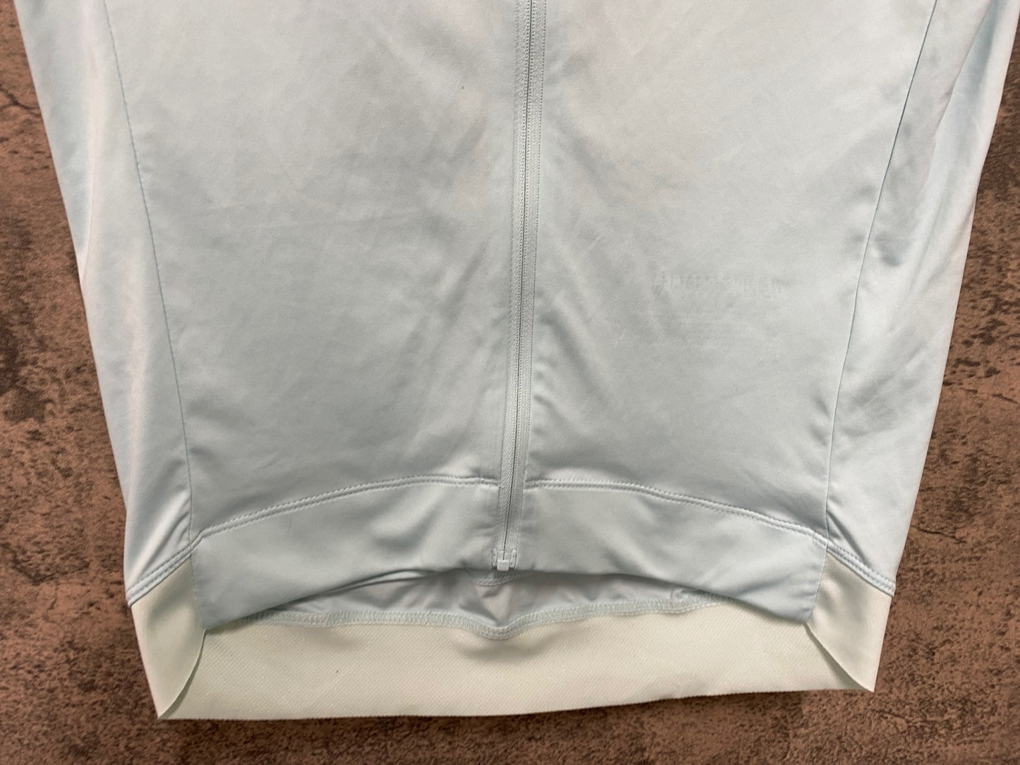 IZ733 ラファ Rapha CORE JERSEY 半袖サイクルジャージ 水色 S ほつれ