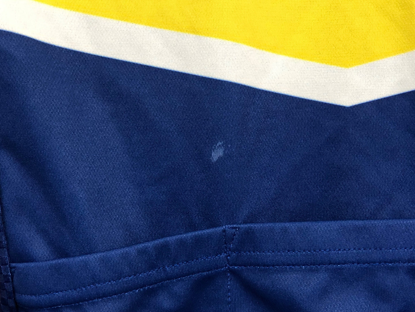 IS109 パールイズミ PEARL iZUMi 半袖 サイクルジャージ 紺 黄 S