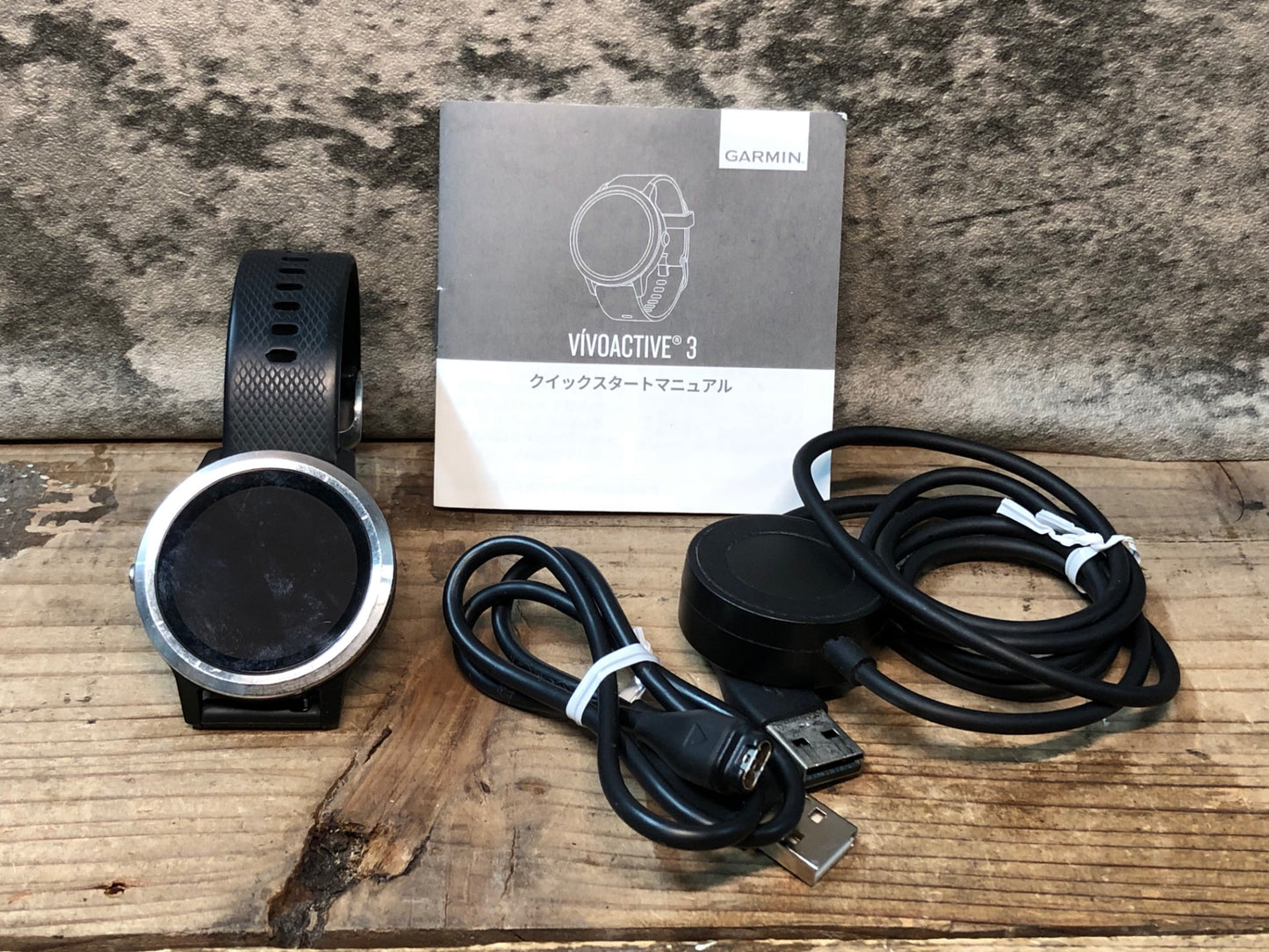 IT446 ガーミン GARMIN VIVOACTIVE3 スマートウォッチ 動作確認済