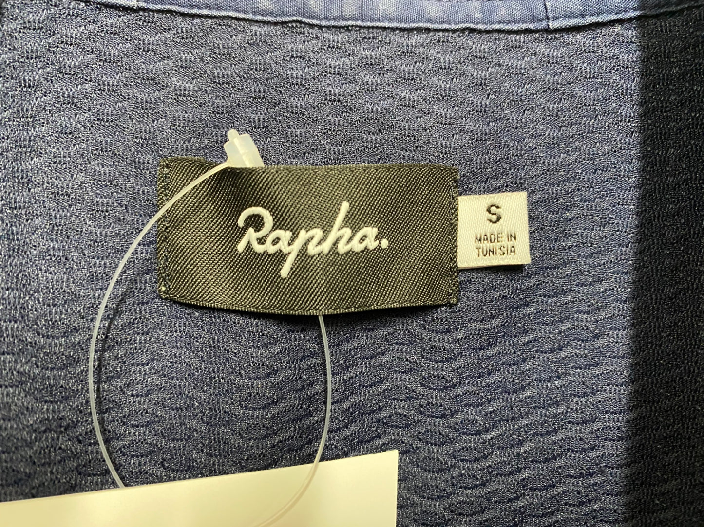 IT633 ラファ Rapha POPLIM SHIRT 長袖 Yシャツ 紺 S ※スレ