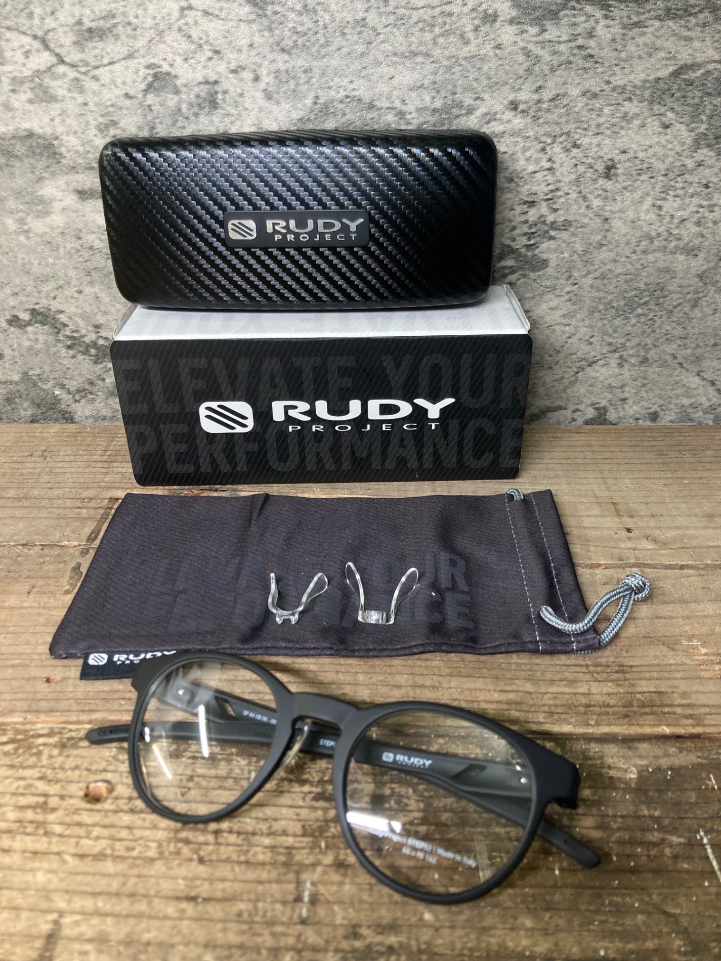 IZ593 ルディプロジェクト RUDY PROJECT STEP02 アイウェア サングラス 黒