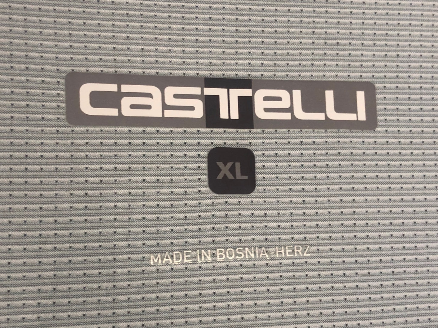 IW586 カステリ casteli 半袖サイクルジャージ ライトブルー XL