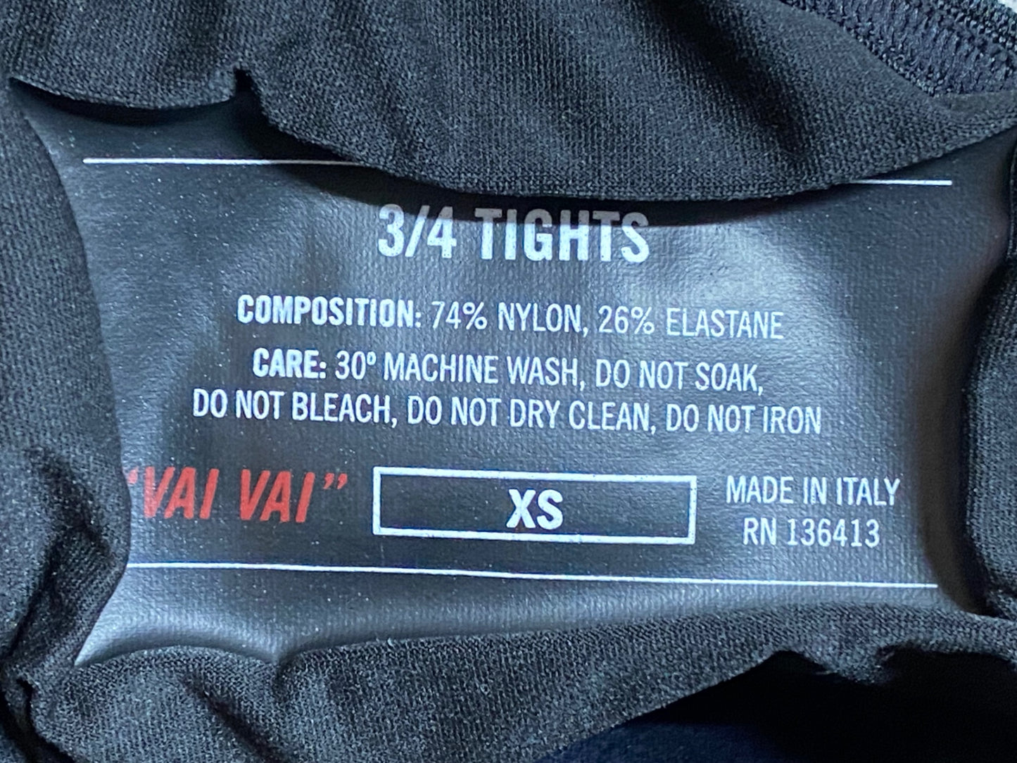 IR468 ラファ Rapha 3/4 TIGHTS レーサータイツ 黒 XS