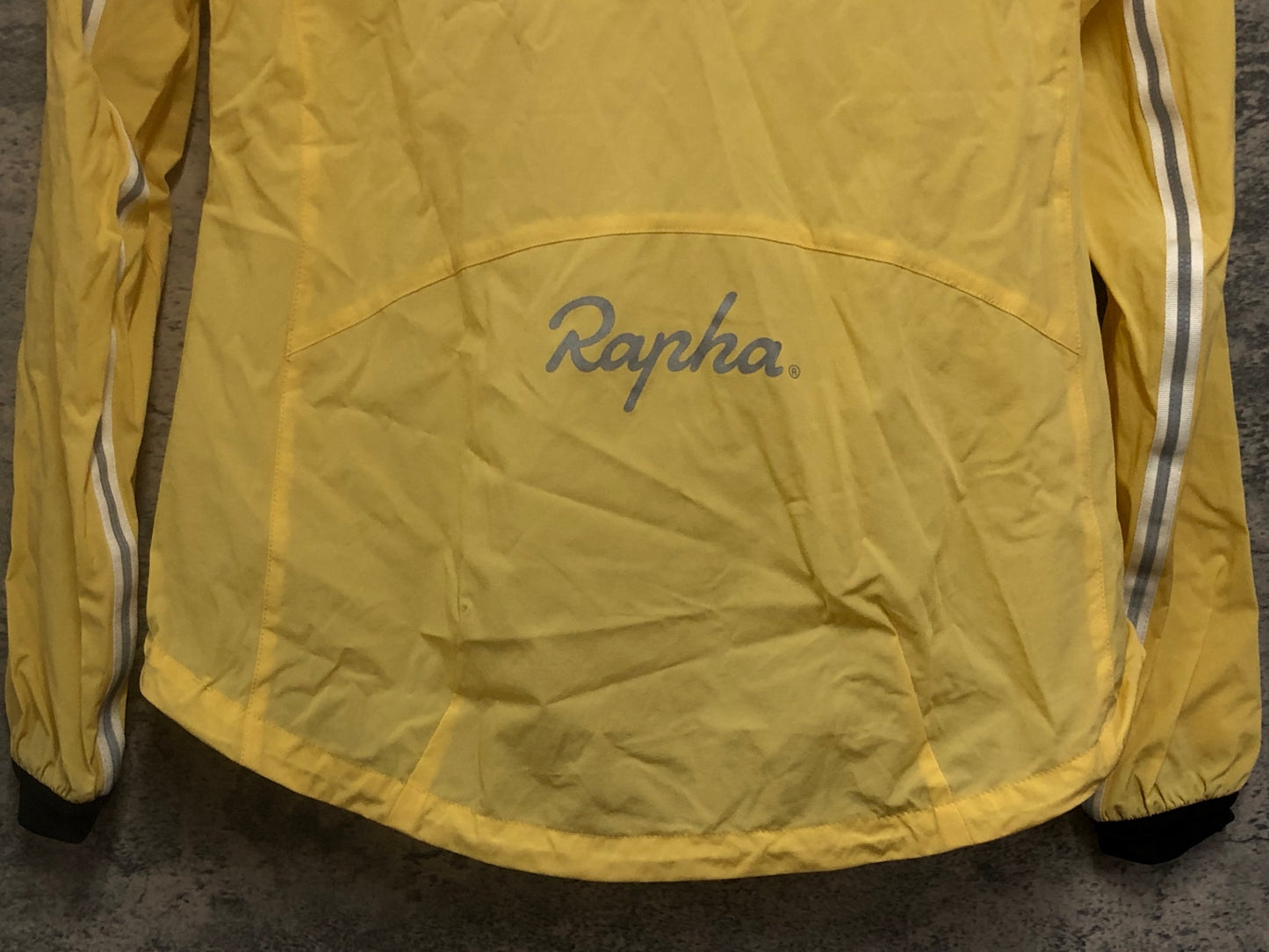 IX166 ラファ Rapha CLASSIC WIND JACKET 長袖 サイクルジャケット 黄 M