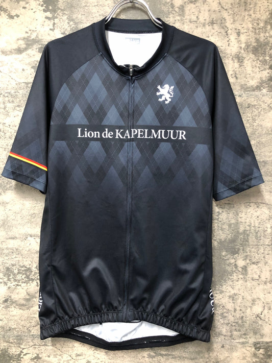 IX310 カペルミュール KAPELMUUR 半袖 サイクルジャージ 紺 黒 XL