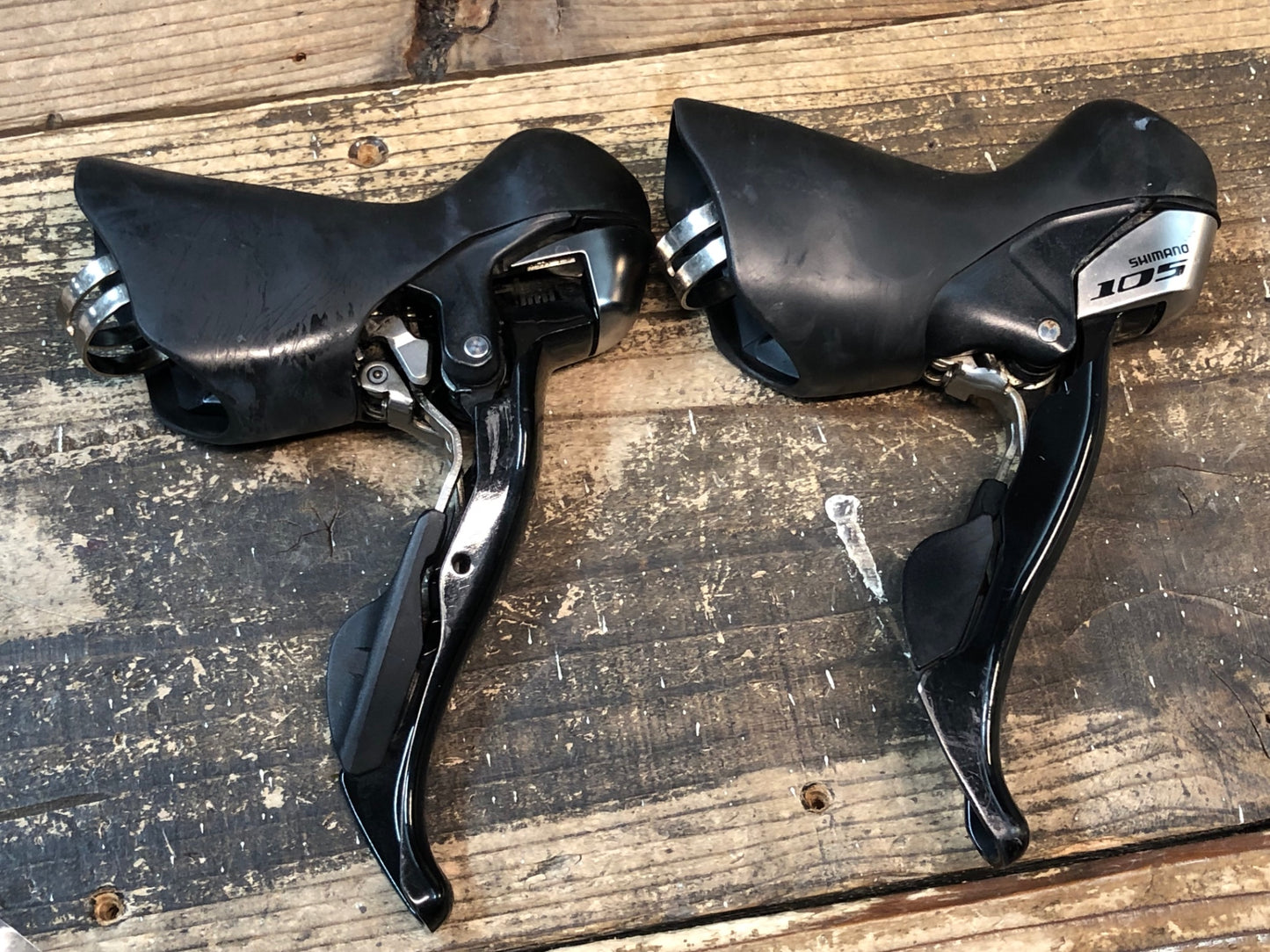 IX396 シマノ SHIMANO 105 ST-5700 STIレバー2x10S