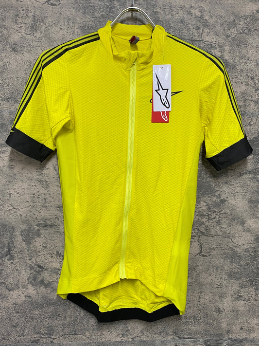 IY451 アルパインスターズ alpinestars XC SS JERSEY 半袖 サイクルジャージ 黄 M