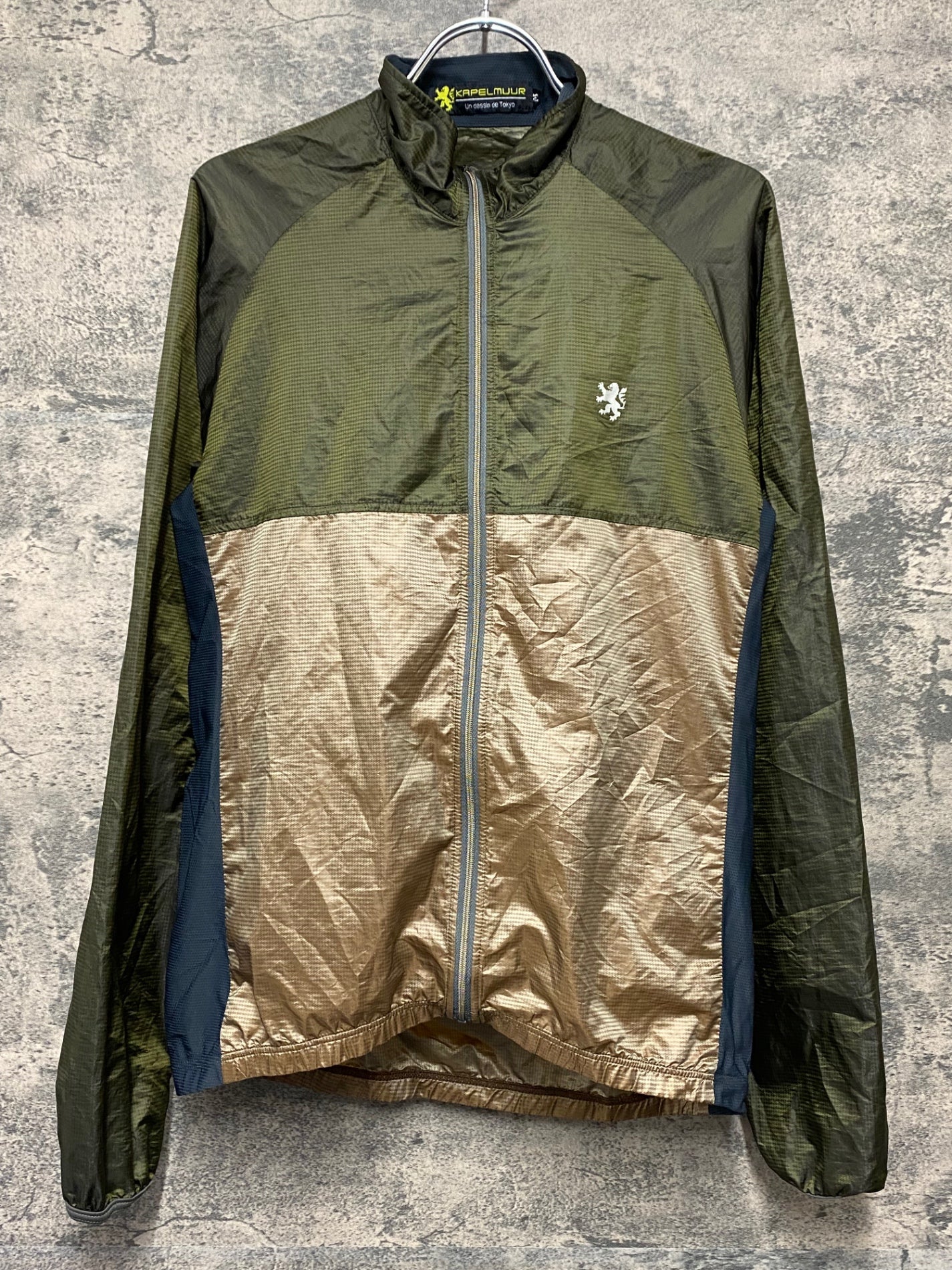 IW777 カペルミュール KAPELMUUR 長袖 ウインドブレイカー 緑 M