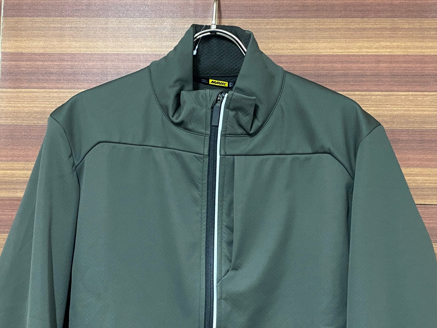 IQ201 マヴィック MAVIC 長袖 サイクルジャケット カーキ L