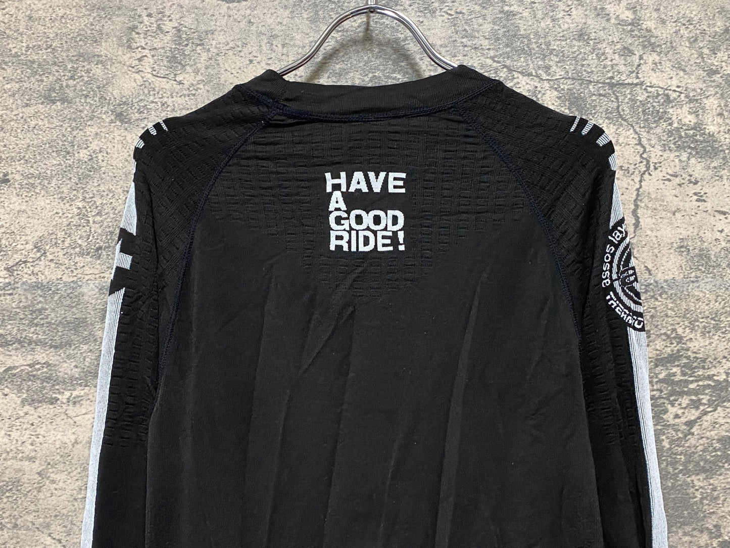 JB298 アソス assos SKINFOIL 3.4 長袖 ベースレイヤー 黒 SIZE1 EARLY WINTER