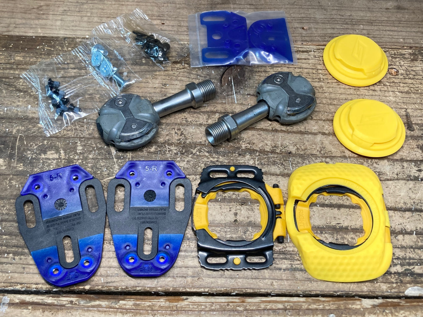 IJ334 スピードプレイ SPEEDPLAY ステンレスシャフト ビンディングペダル クリート