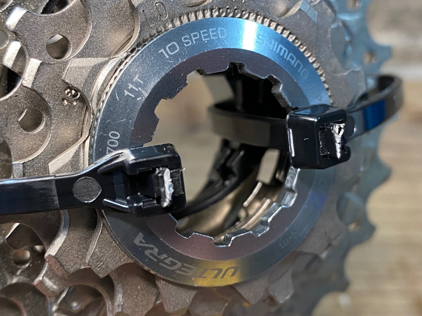 HZ454 シマノ SHIMANO アルテグラ ULTEGRA CS-6700 スプロケット 11-28T 10S ※一枚欠品のためジャンク