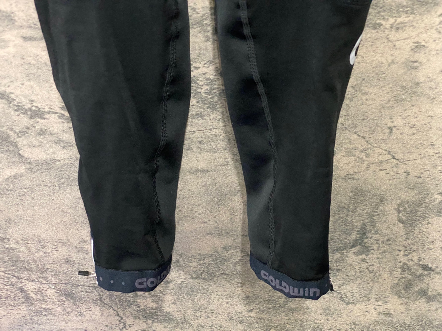 JC661 ゴールドウィン GOLDWIN ビブタイツ 黒 L 裏起毛