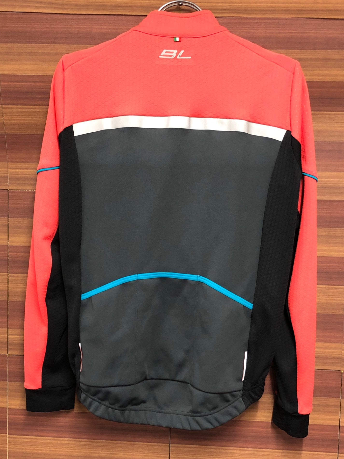 IR905 バイシクルライン BL 長袖 サイクルジャージ 黒 S