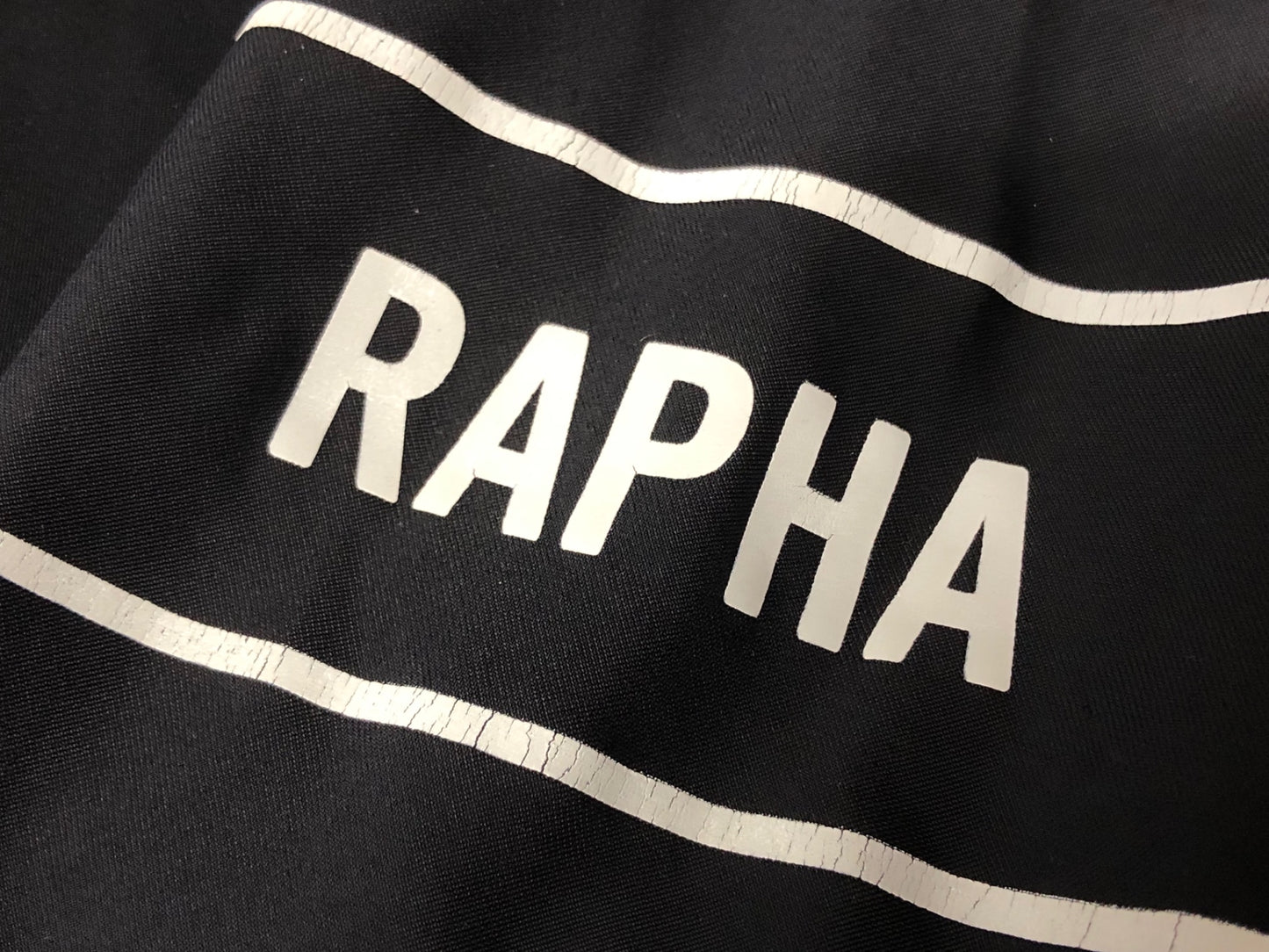 IK329 ラファ Rapha PRO TEAM LONG SLEEVE THERMAL JERSEY 長袖 サイクルジャージ 黒 S 裏起毛