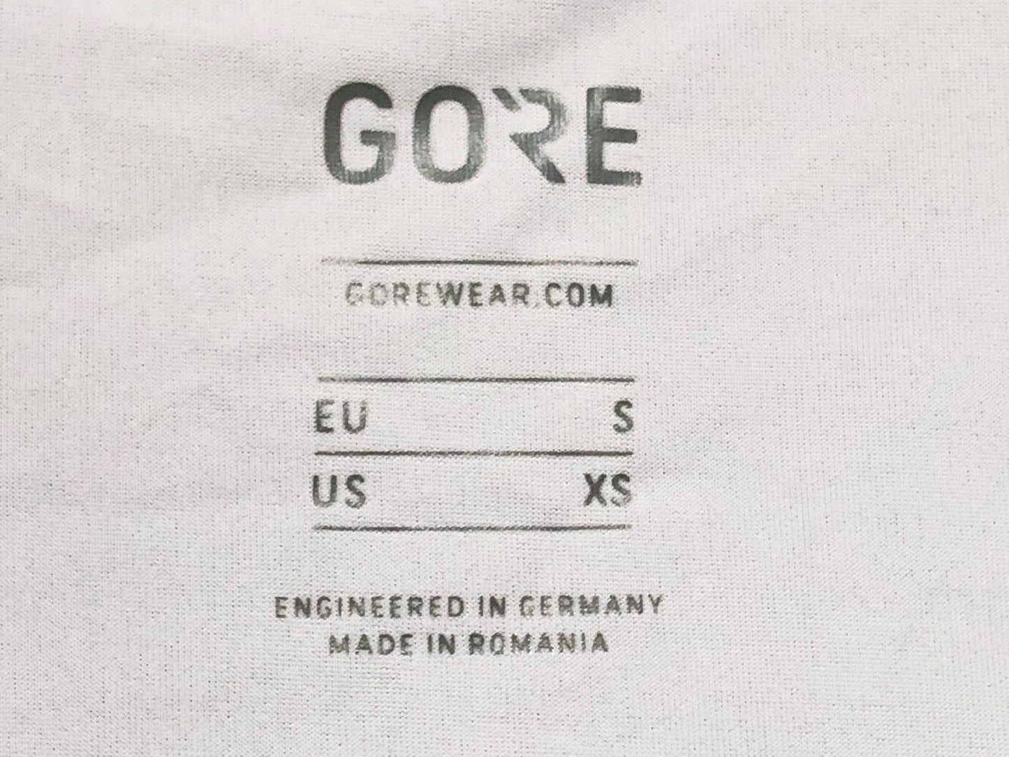 IQ518 ゴア GORE BIKE WEAR 半袖サイクルウェア グレー EU/S US/XS