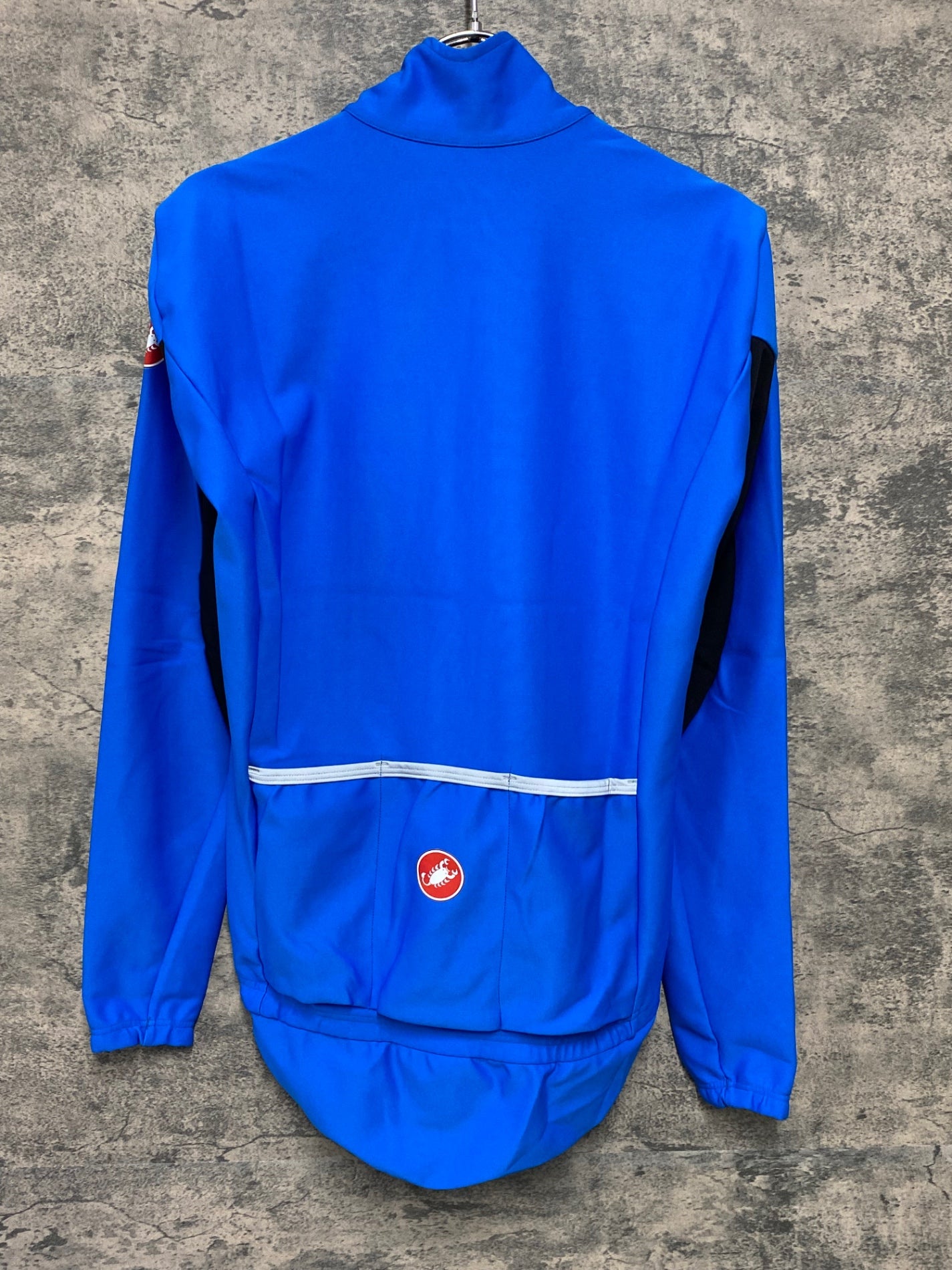 IY891 カステリ CASTELLI 長袖 サイクルジャケット 青 S