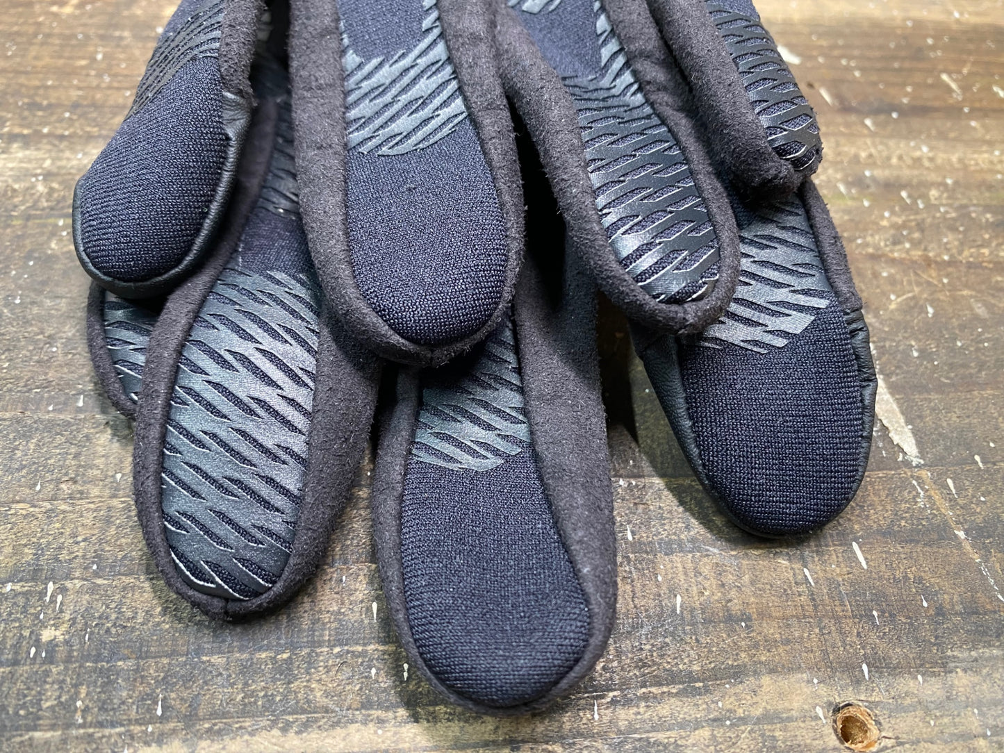 IQ679 シマノ SHIMANO 長指 グローブカバー 黒 L