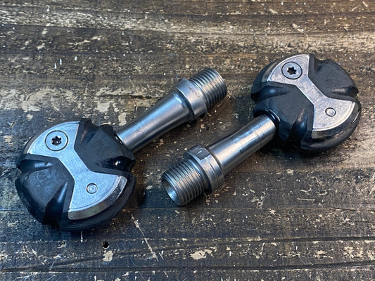 JA476 スピードプレイ SPEEDPLAY ビンディングペダル ステンレスシャフト 黒