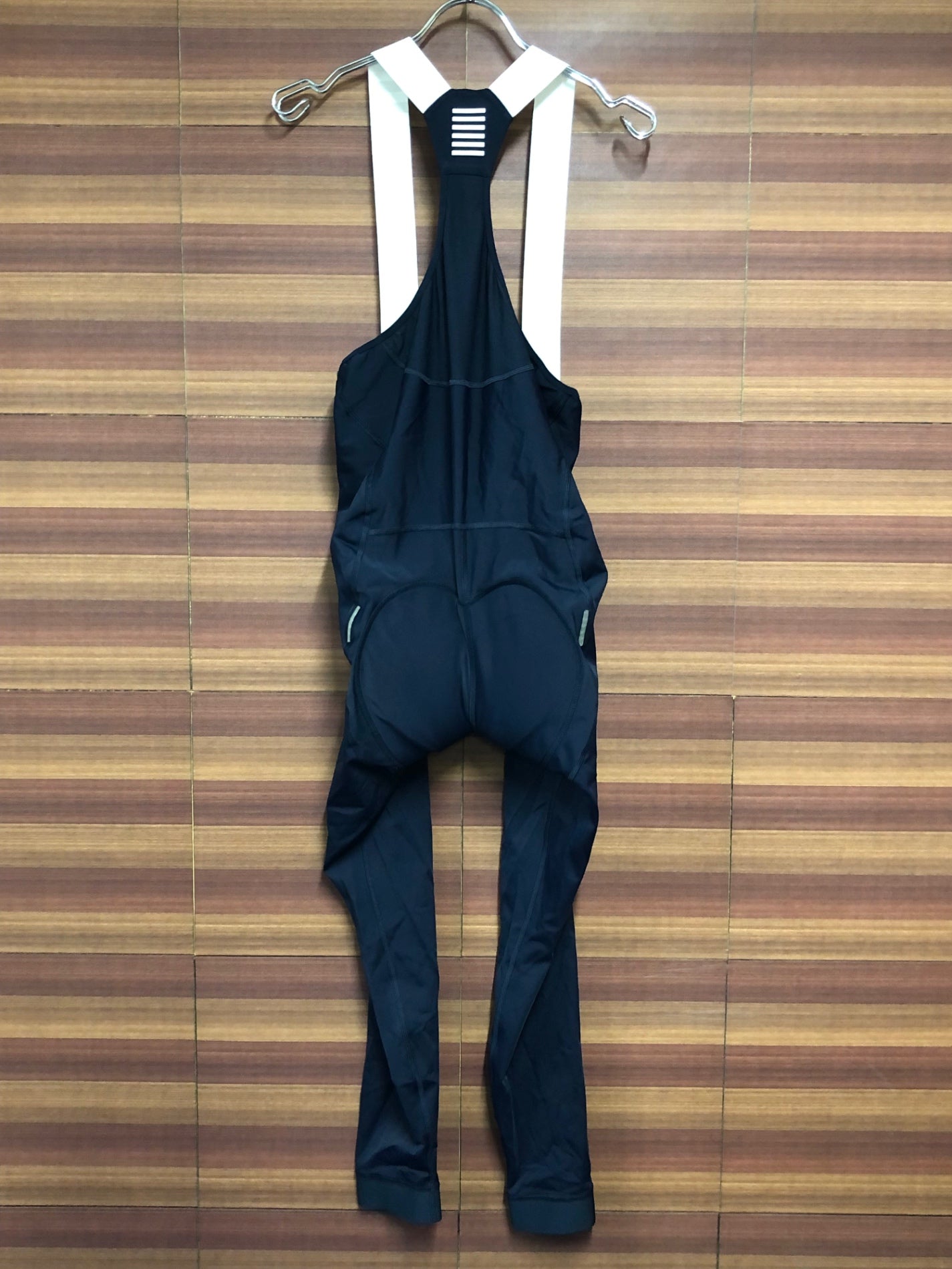 IL640 ラファ Rapha PRO TEAM TRAINING TIGHTS WITH PAD ビブタイツ 黒 XL ※汚れ有