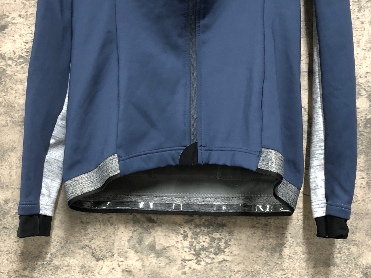 IY187 ドットアウト DOTOUT 長袖 サイクルジャケット 紺 ピンク S 裏起毛 レディース