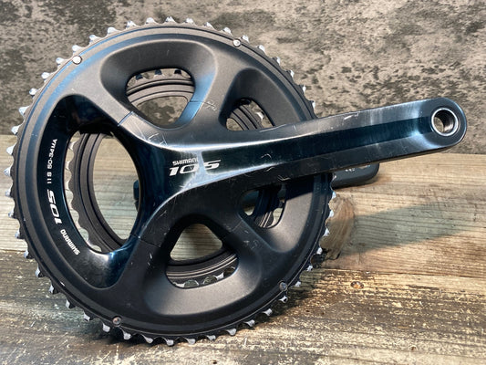 IW377 シマノ SHIMANO 105 FC-5800 クランクセット 50/34T 170mm ※歯の摩耗が強いためジャンク