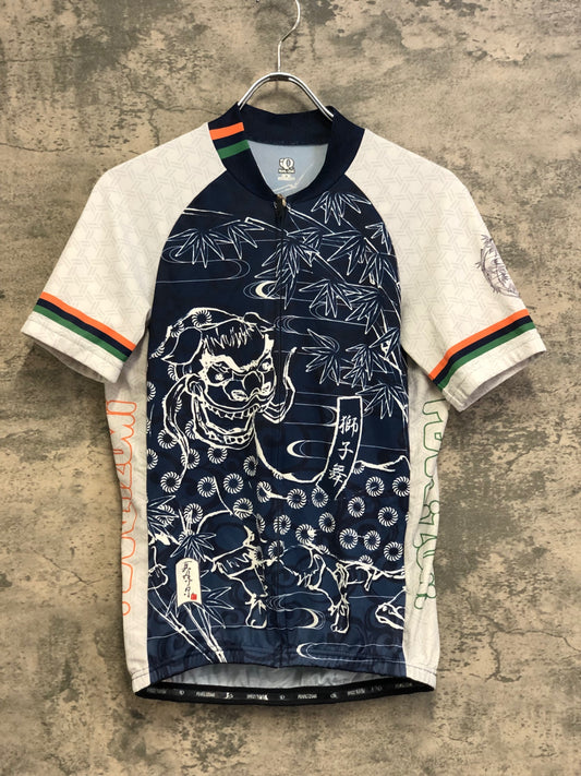 IX363 パールイズミ PEARL iZUMi 半袖 サイクルジャージ 紺 M