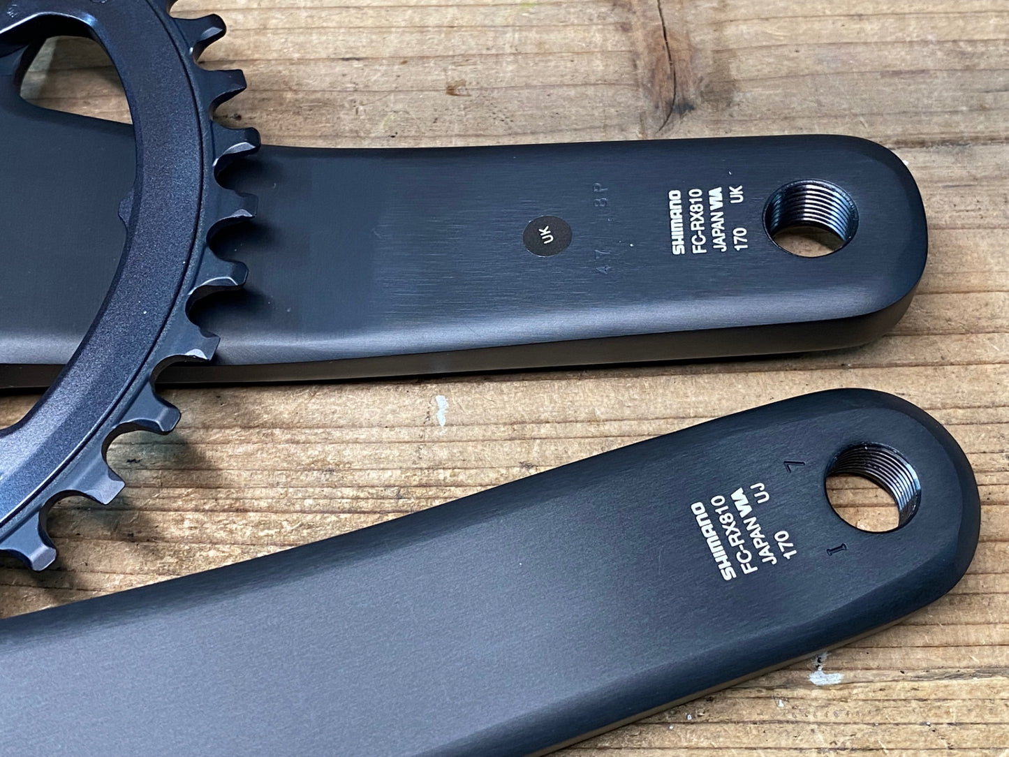 JA526 シマノ SHIMANO GRX FC-RX810-1 クランクセット 40T 170mm