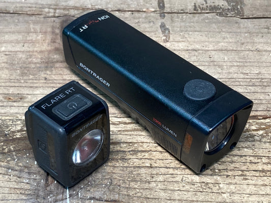 IM030 ボントレガー BONTRAGER ION PRO RT FLARE RT フロント テールライトセット 点灯確認済み